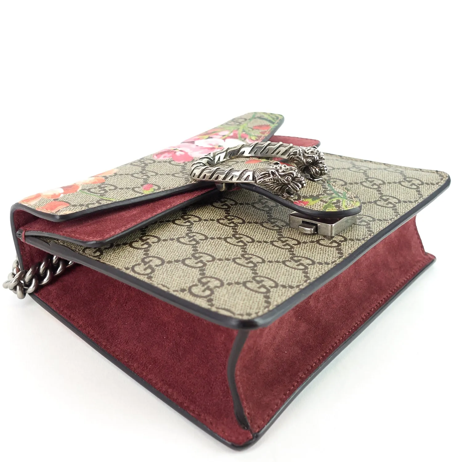 Dionysus Supreme Monogram Canvas Floral Print Mini Bag