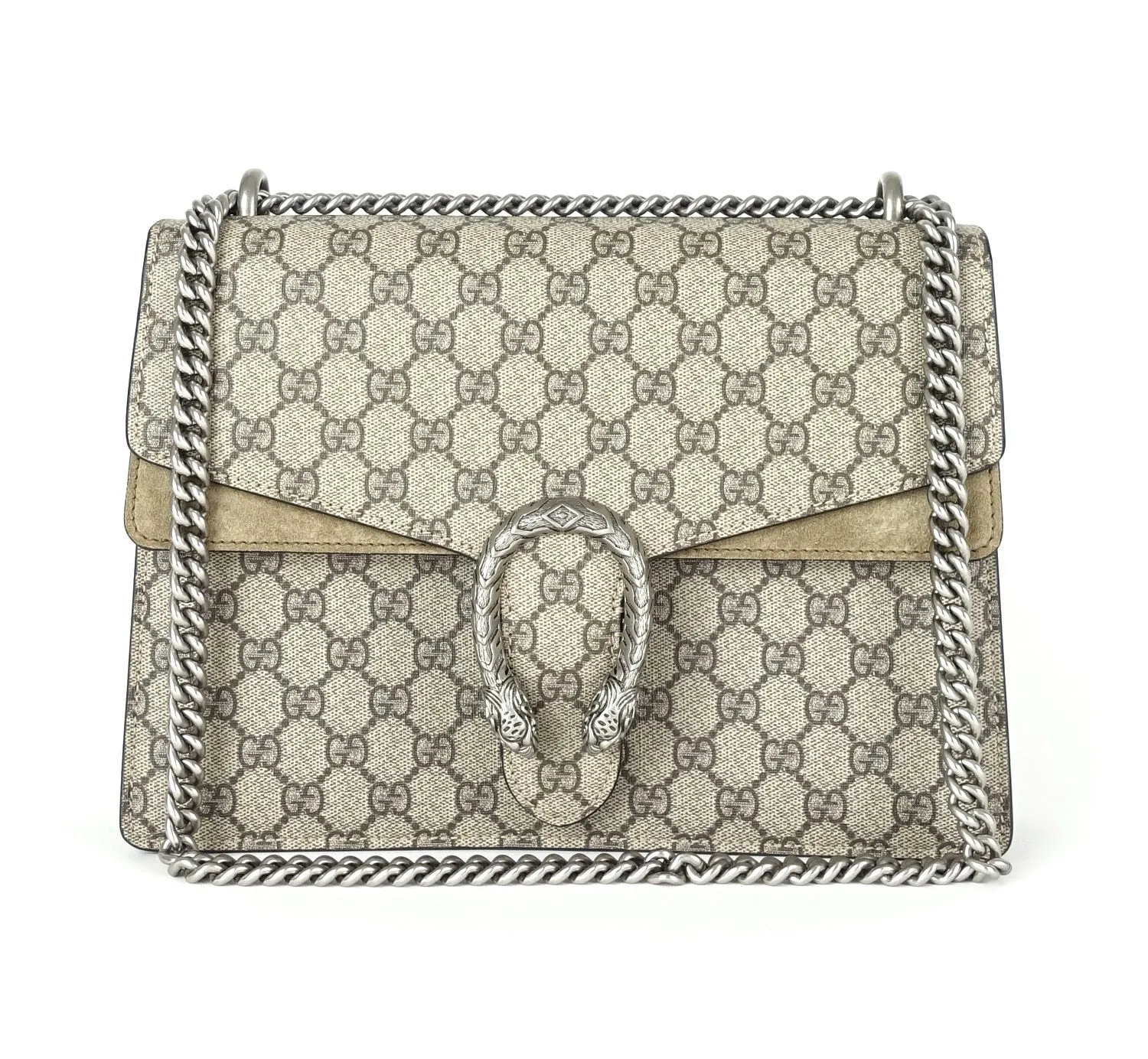Dionysus Supreme Monogram Canvas Medium Bag