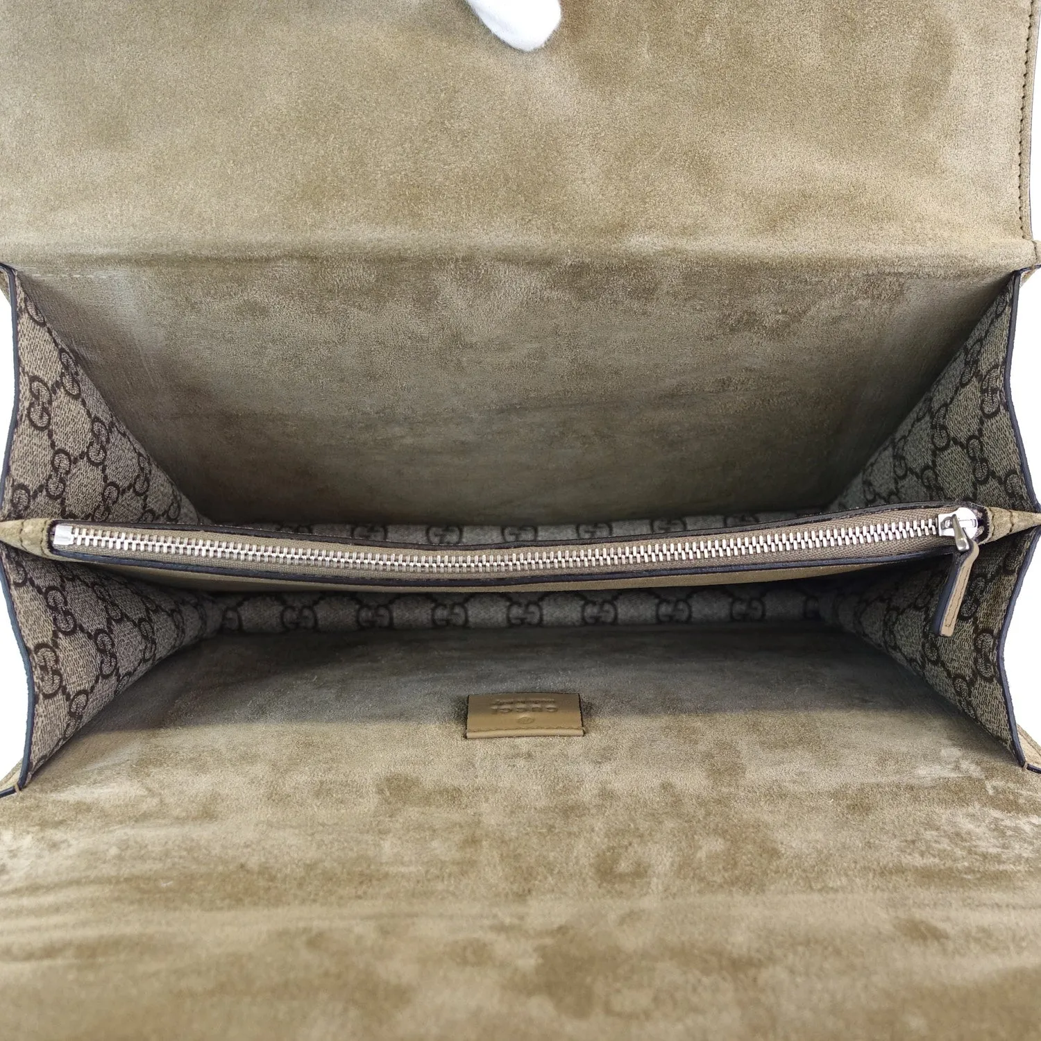 Dionysus Supreme Monogram Canvas Medium Bag