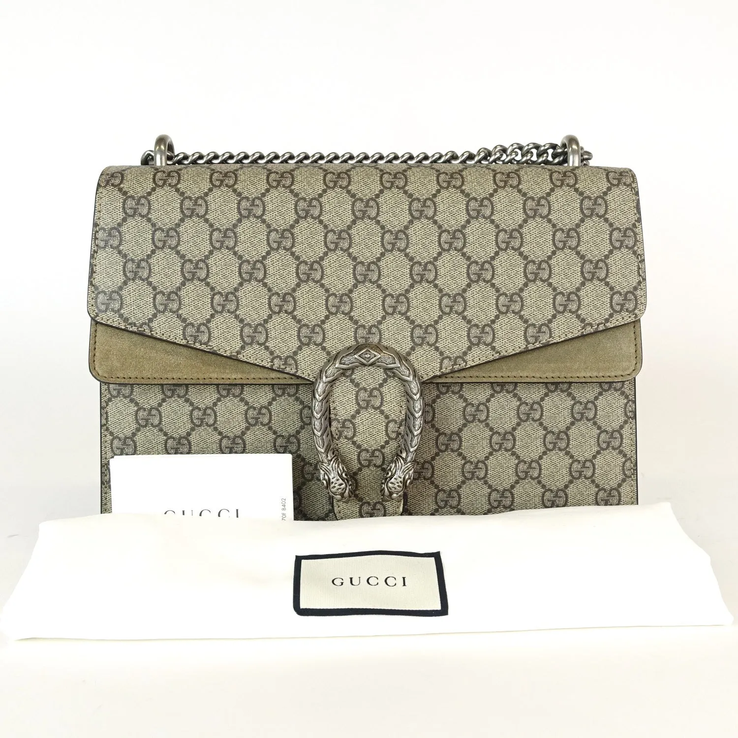 Dionysus Supreme Monogram Canvas Medium Bag