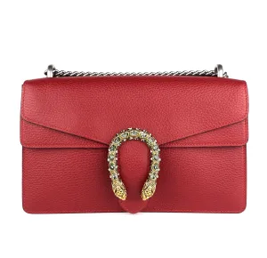 Dionysus Textured Leather Small Bag