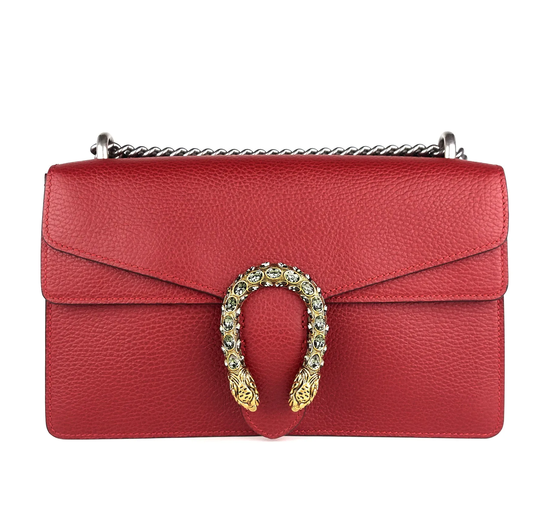 Dionysus Textured Leather Small Bag