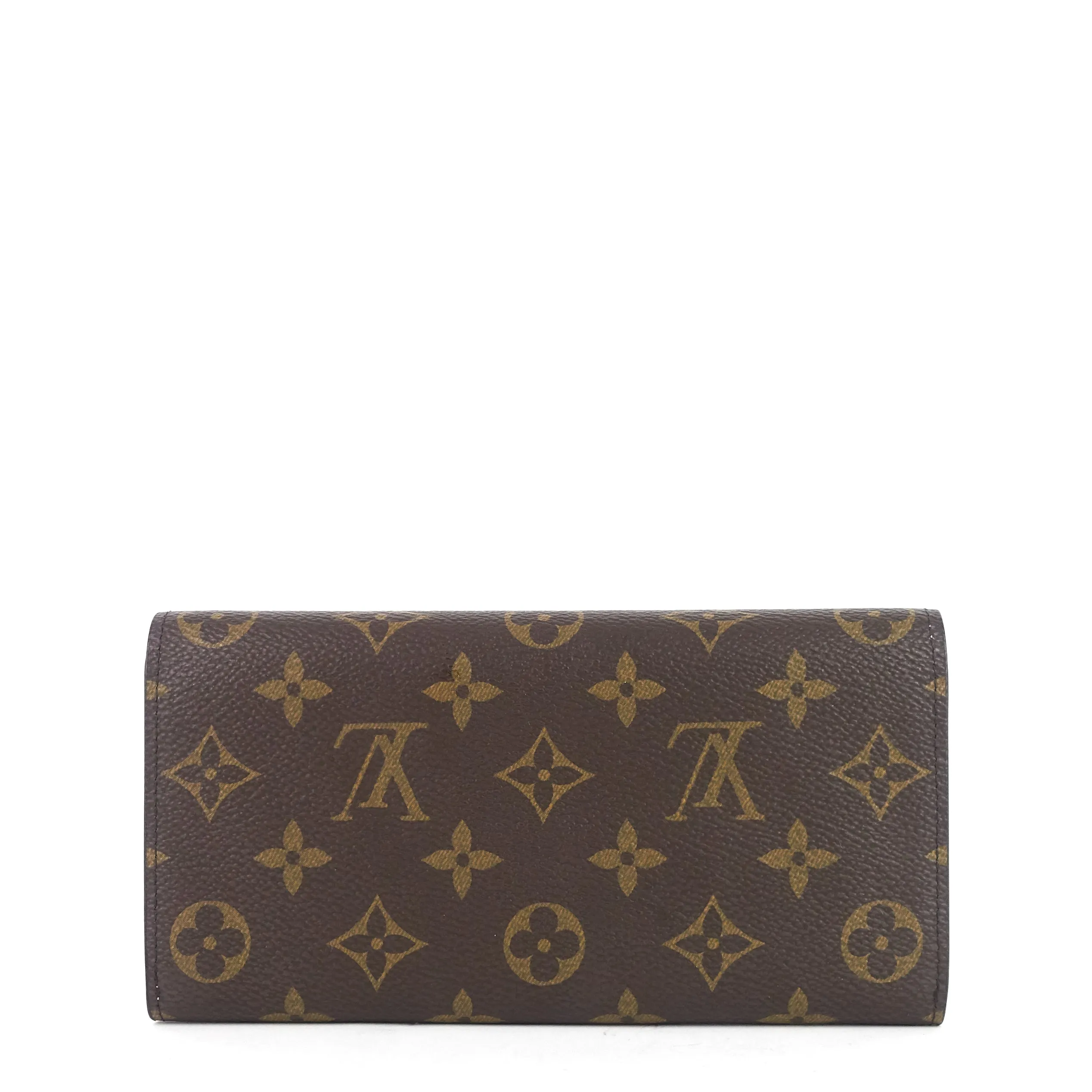 Emilie Monogram Canvas Wallet