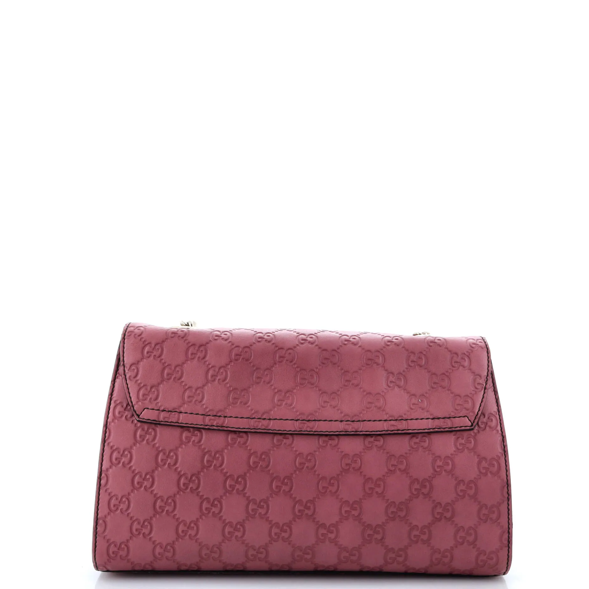 Emily Chain Flap Bag Guccissima Leather