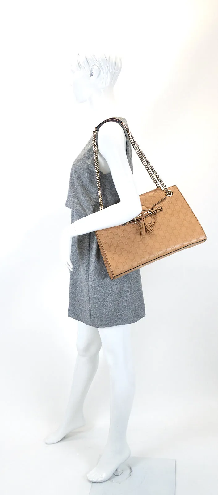 Emily Guccissima Leather Large Bag