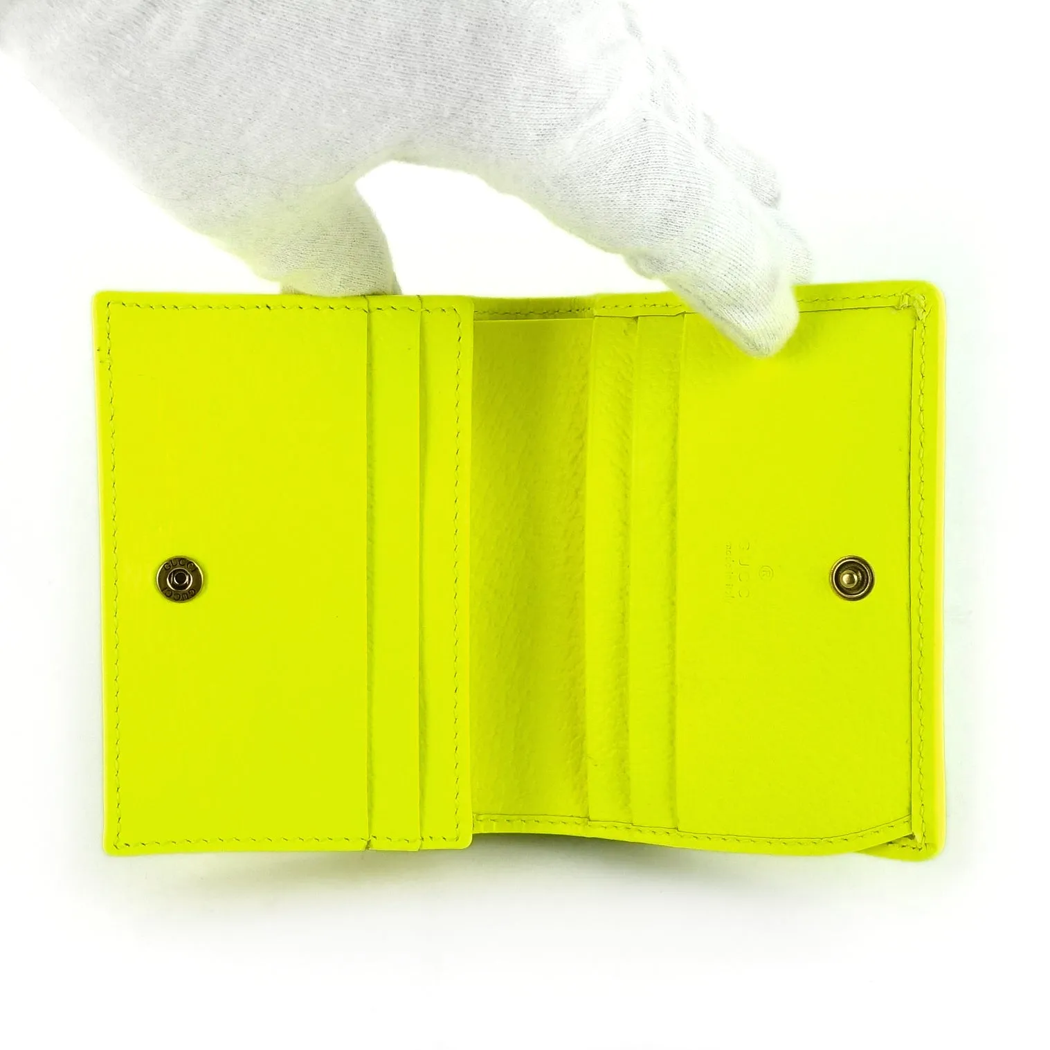 Flora Coated Canvas Flap Card Case