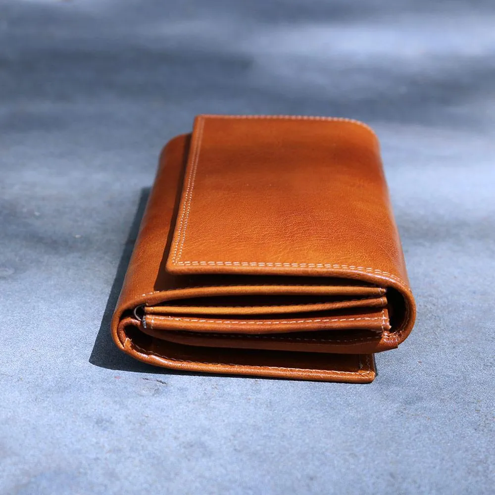Floto Leather Roma Continental Wallet