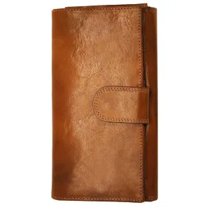 Floto Leather Roma Continental Wallet