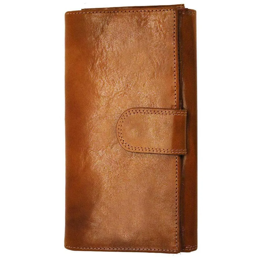 Floto Leather Roma Continental Wallet