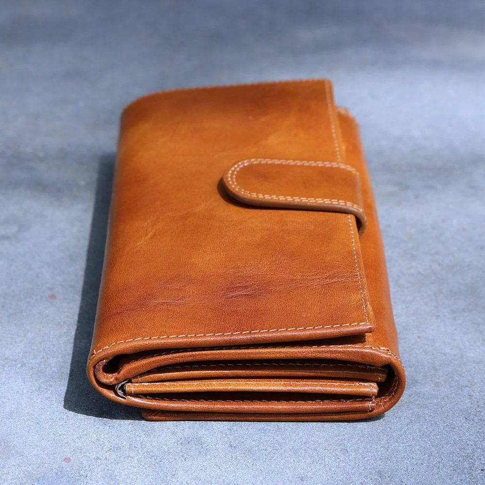 Floto Leather Roma Continental Wallet