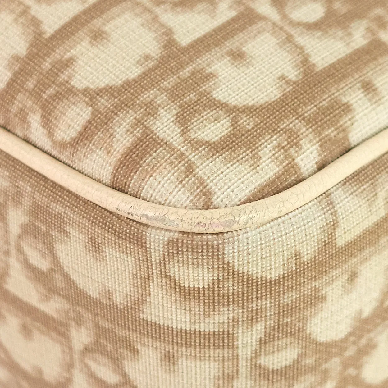 Flowers Monogram Canvas Embroidered Bag