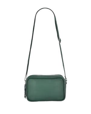 GABEE Norah Leather Camera Crossbody Bag
