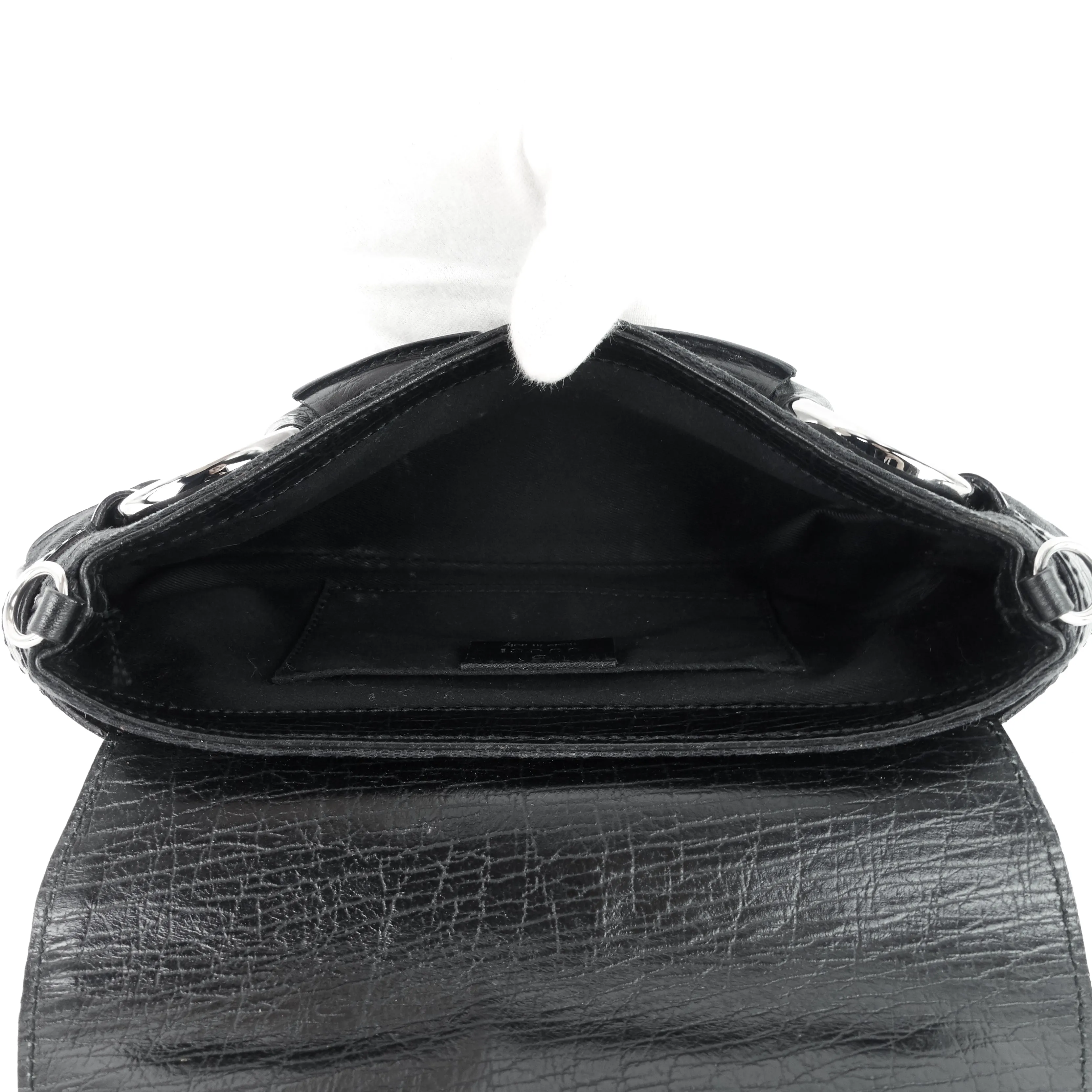 GG Canvas Horsebit Chain Clutch Bag