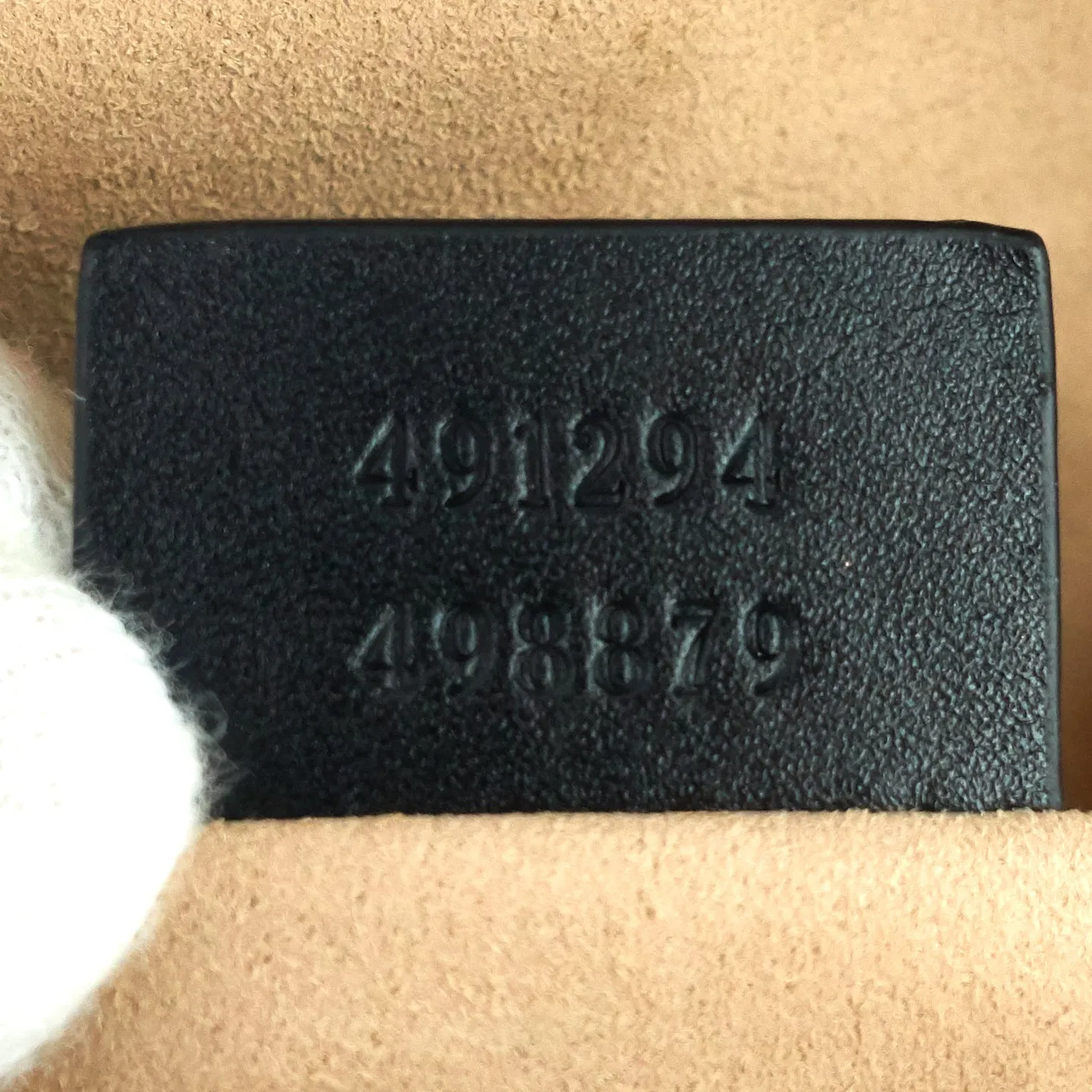 GG Marmont Calfskin Leather Belt Bag