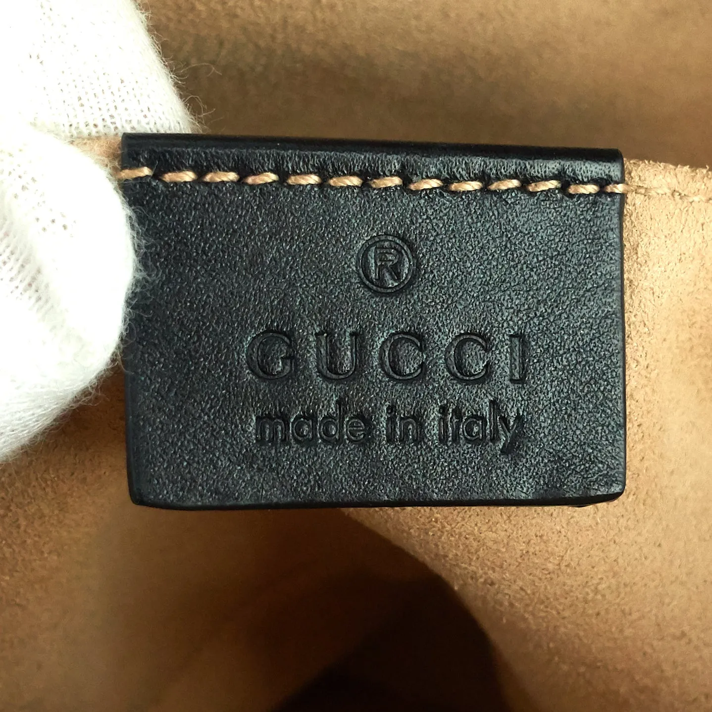 GG Marmont Calfskin Leather Belt Bag