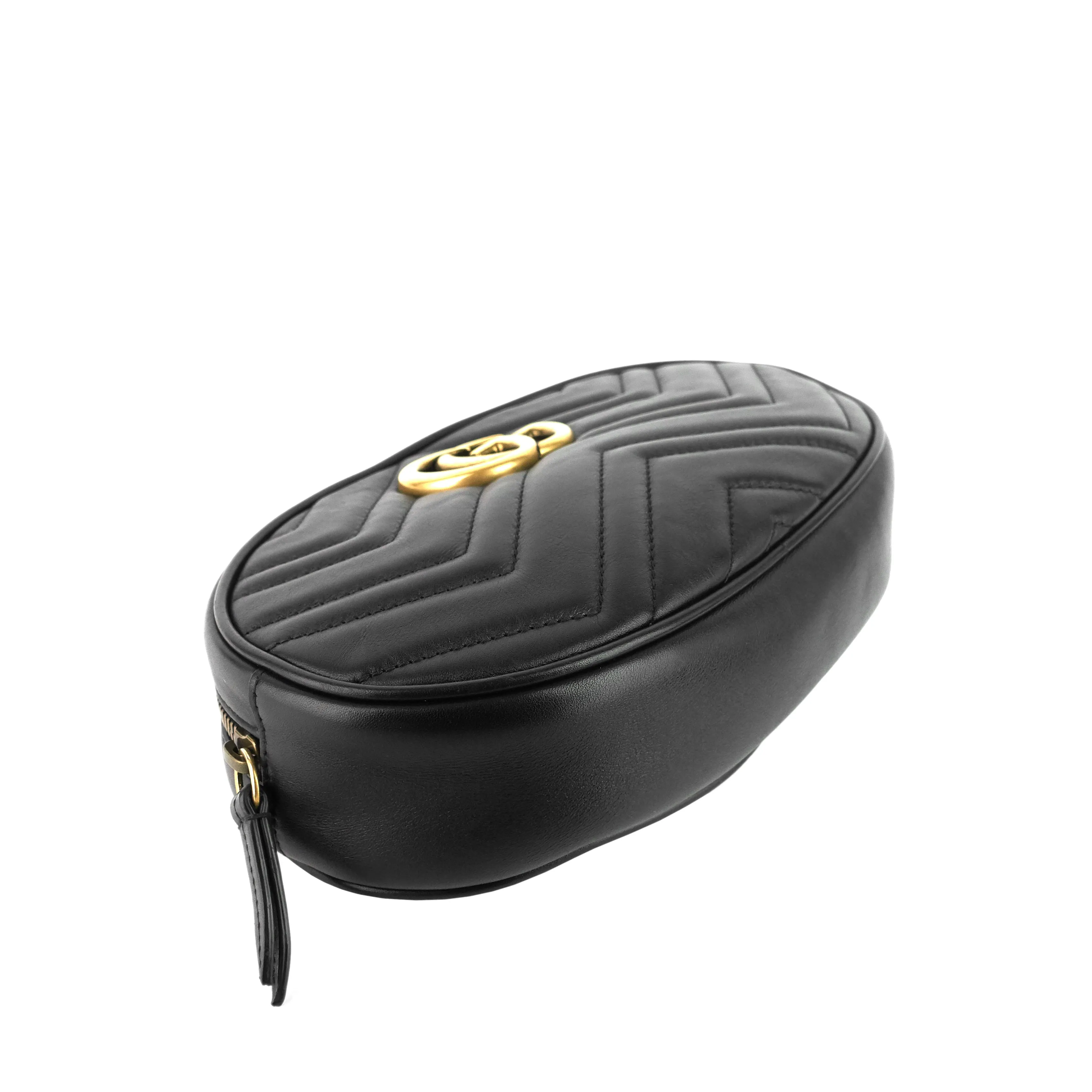 GG Marmont Calfskin Leather Belt Bag