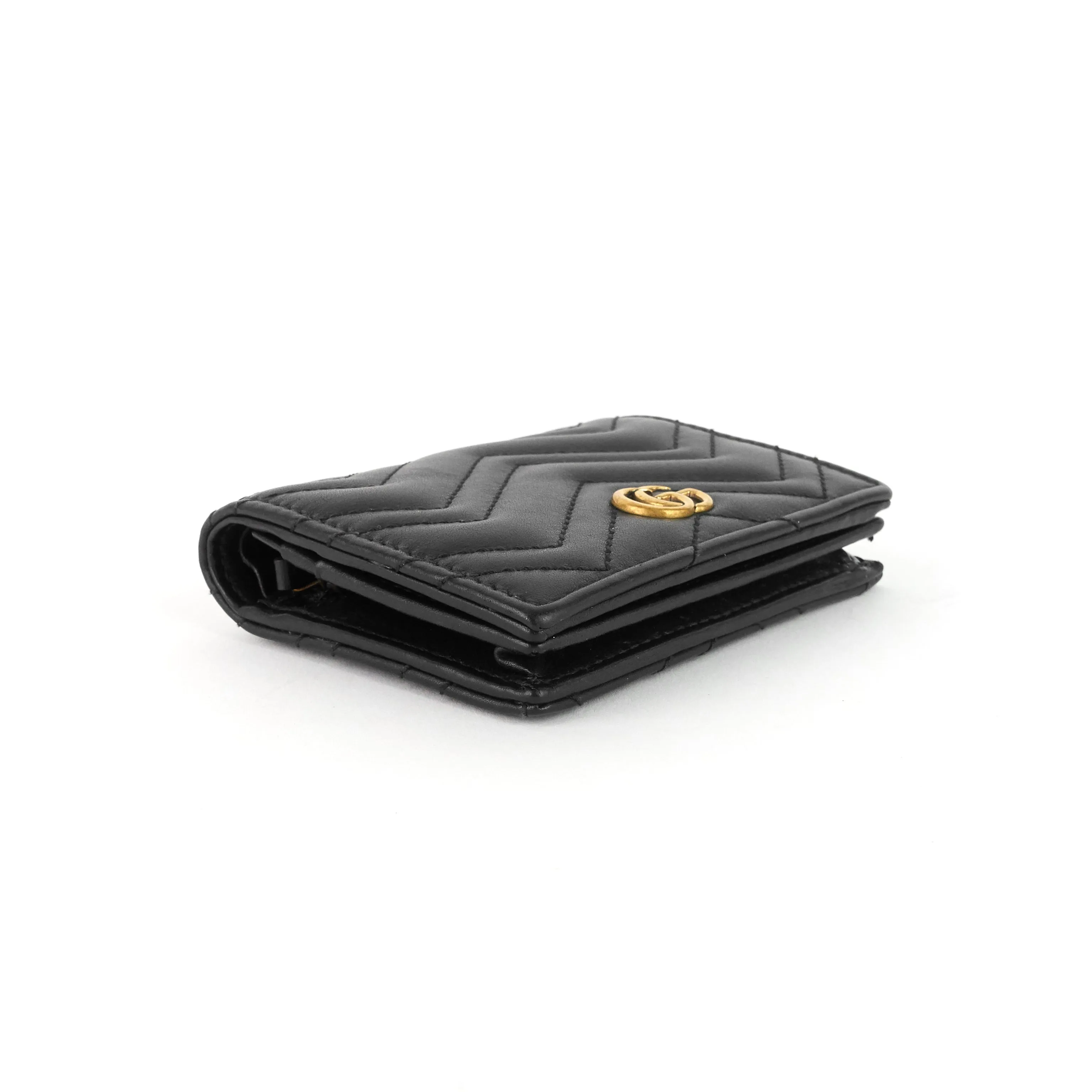 GG Marmont Calfskin Leather Wallet