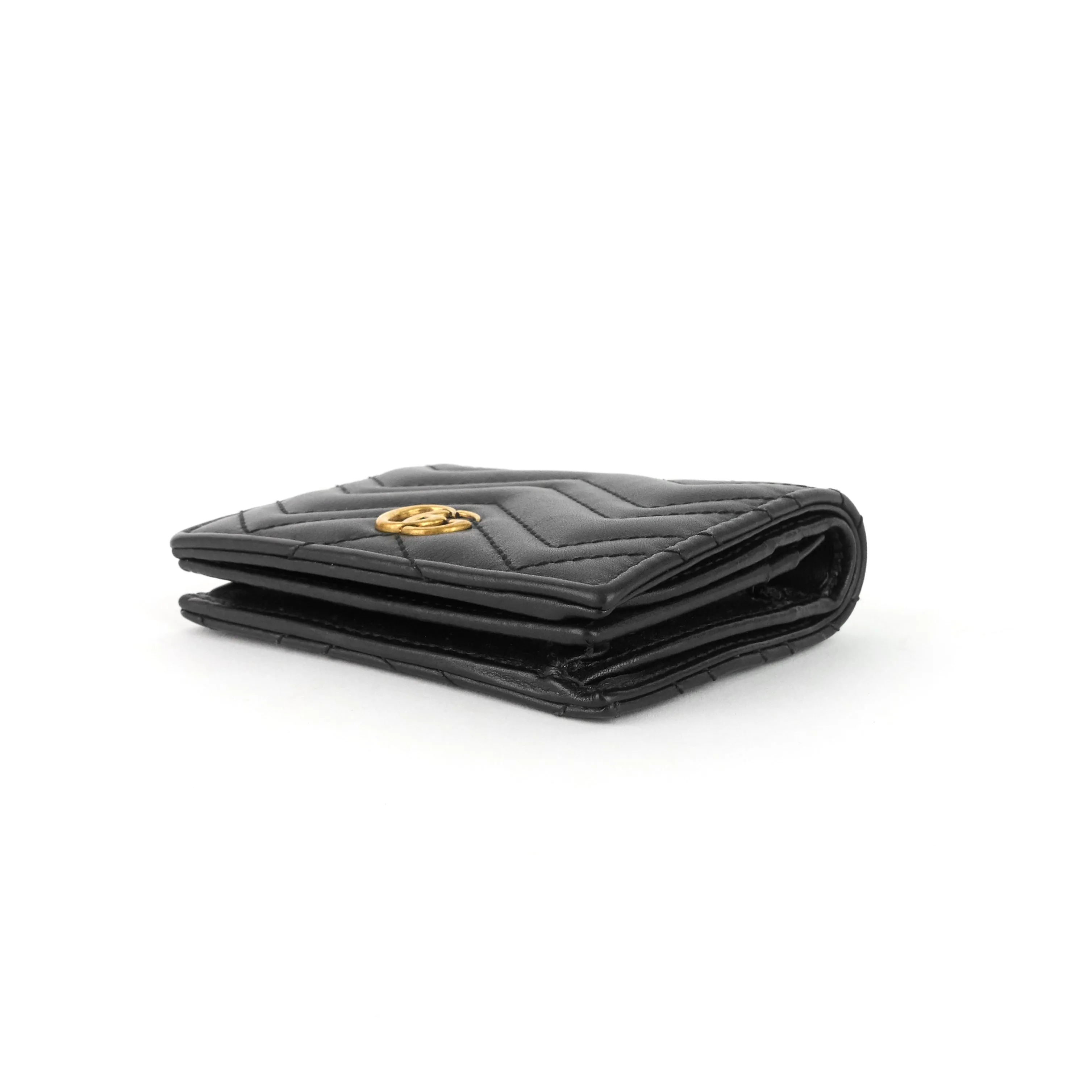 GG Marmont Calfskin Leather Wallet