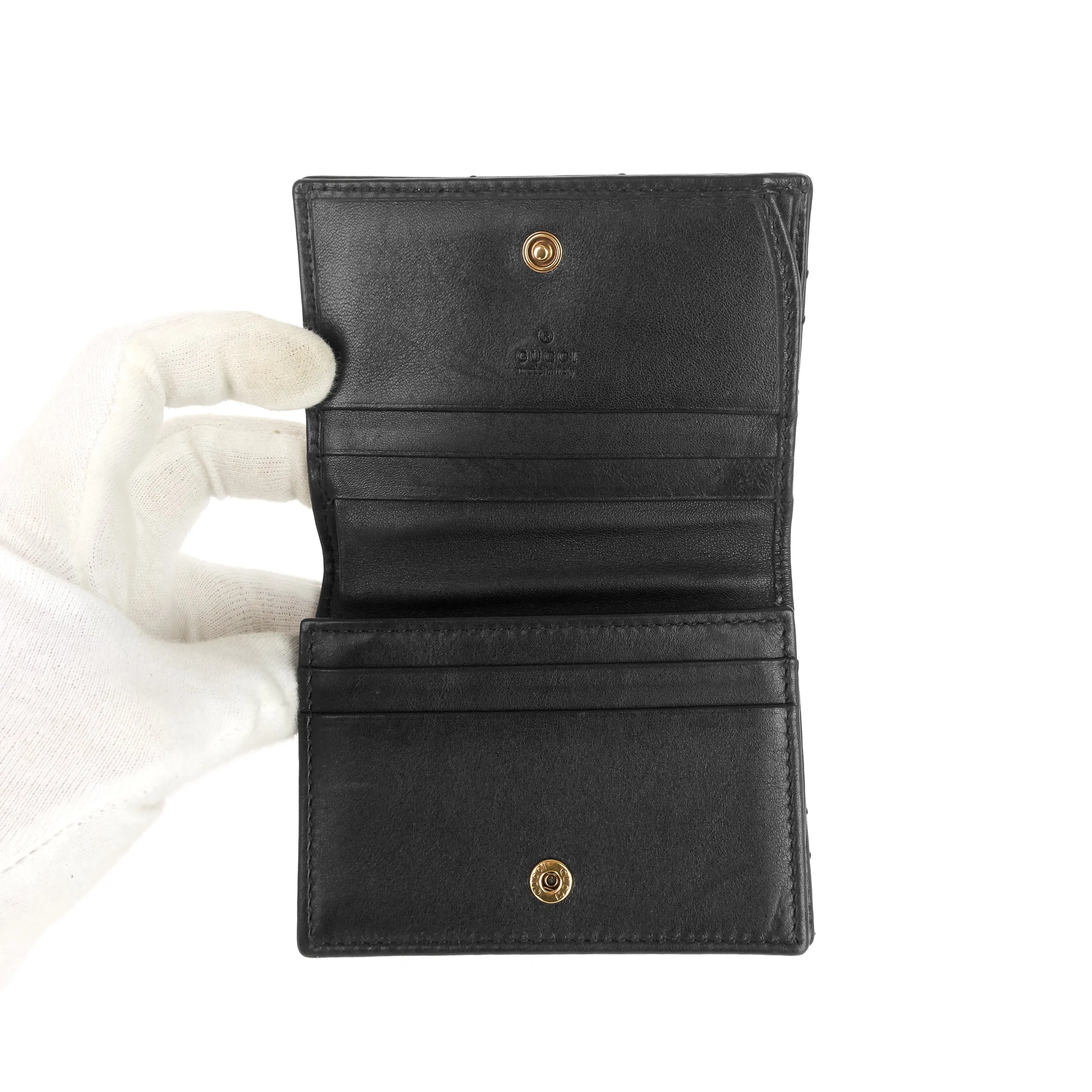 GG Marmont Calfskin Leather Wallet