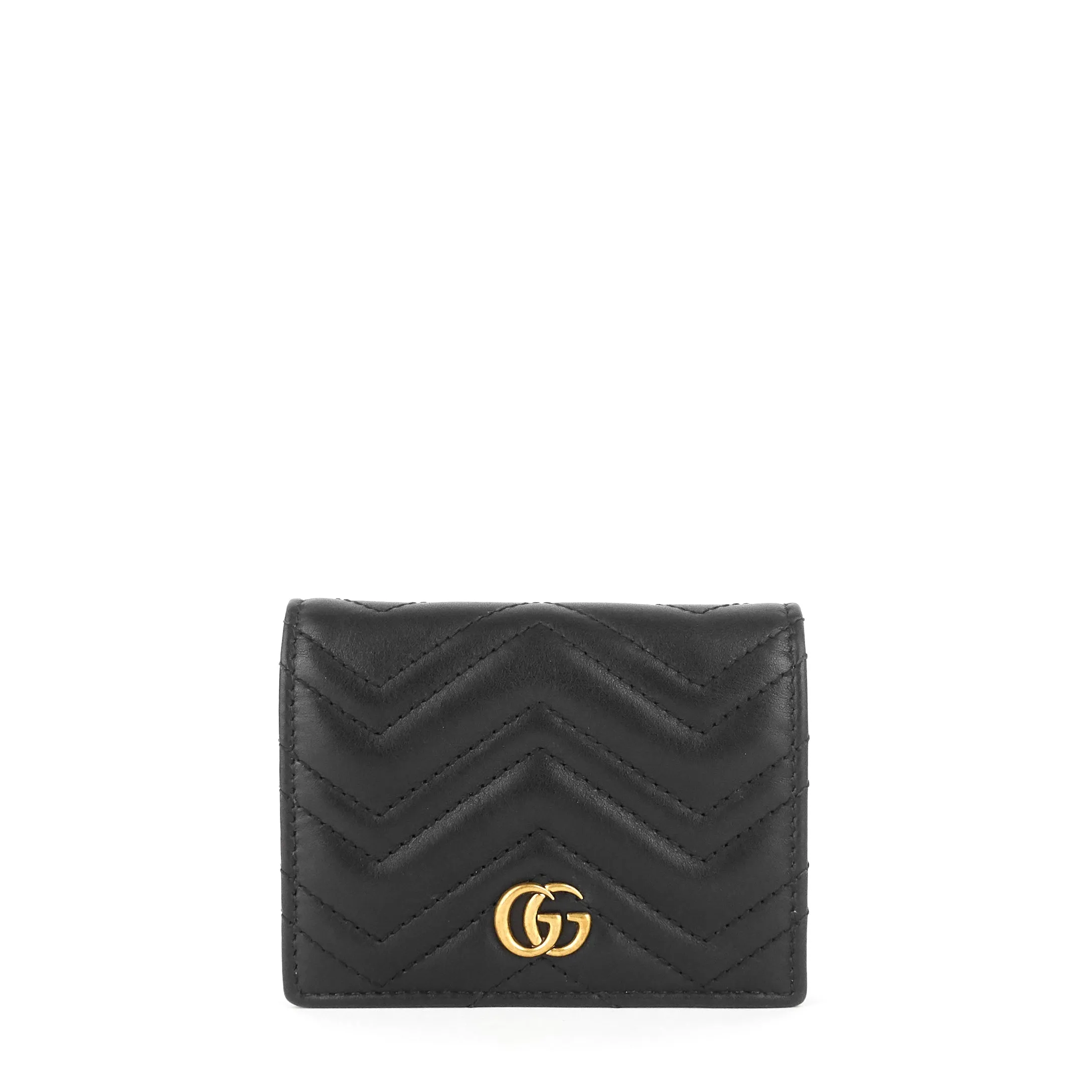 GG Marmont Calfskin Leather Wallet