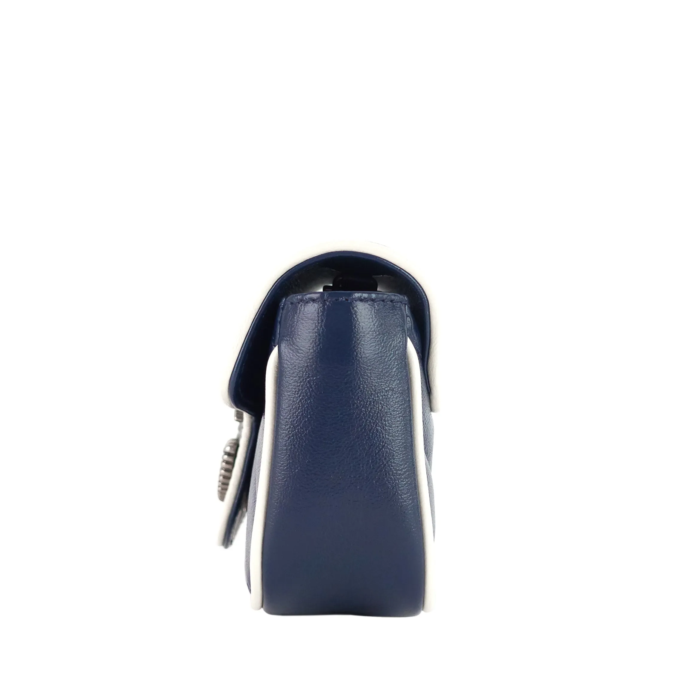 GG Marmont Diagonal Torchon Super Mini Leather Bag