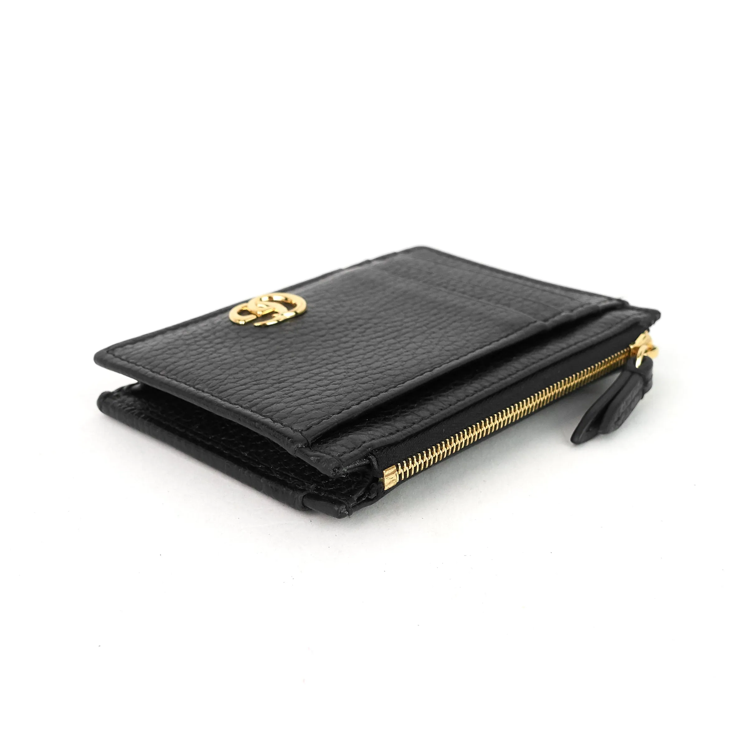 GG Marmont Leather Card Case