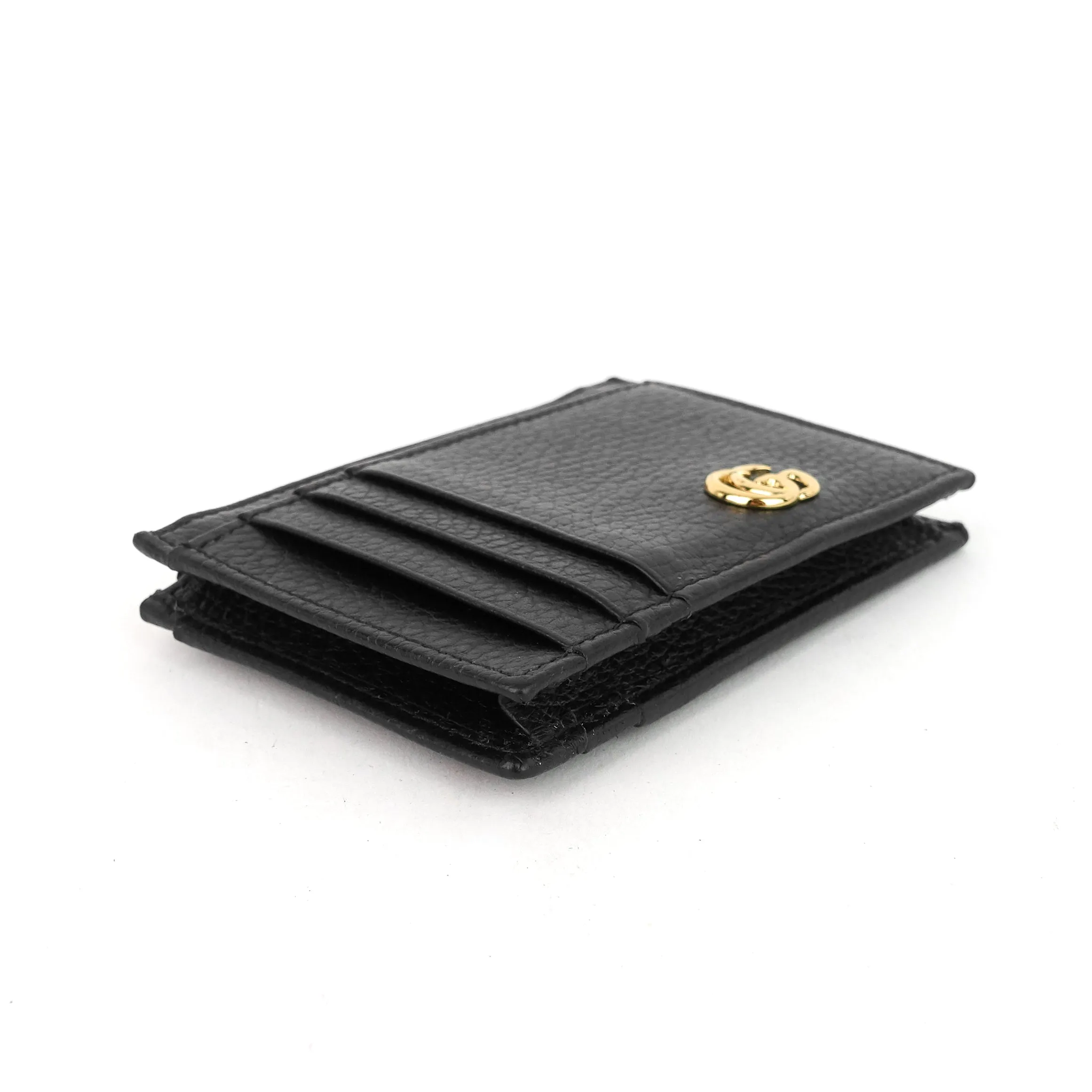 GG Marmont Leather Card Case