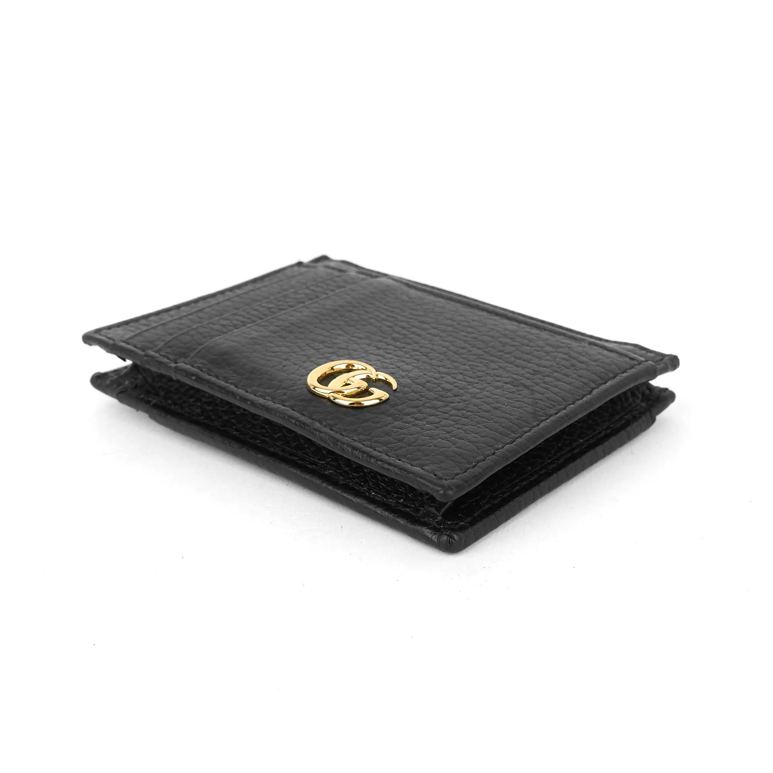GG Marmont Leather Card Case