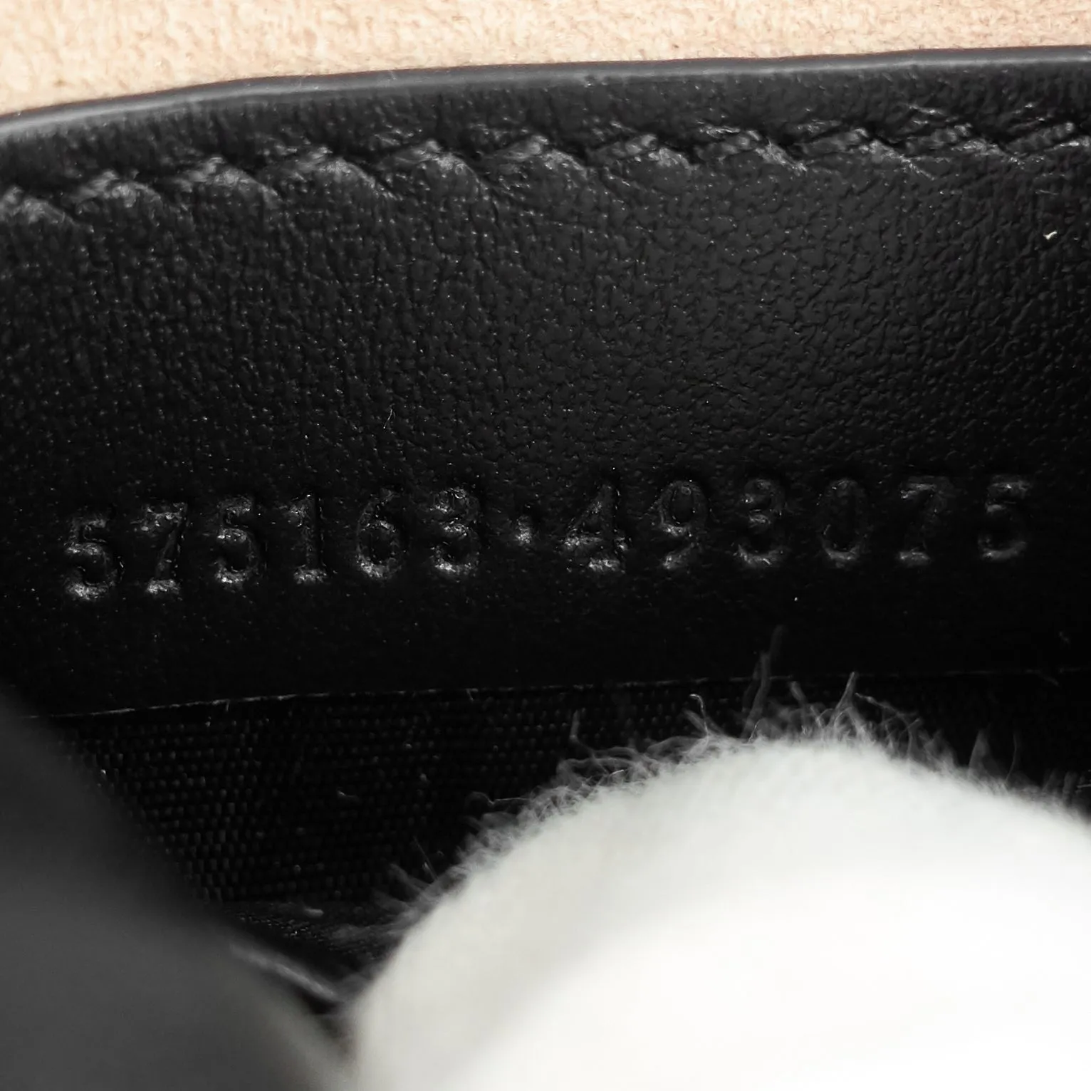 GG Marmont Leather Mini Bucket Bag