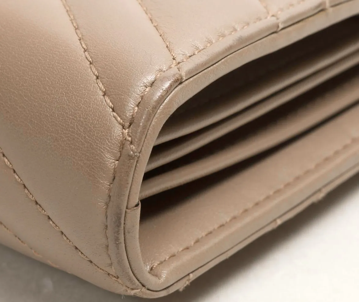 GG Marmont Matelasse Leather Wallet on a Chain Bag