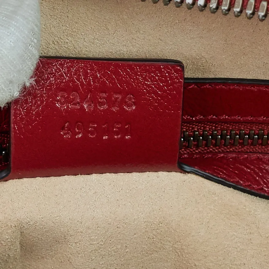 GG Marmont Medium Matelass Leather Tote Bag
