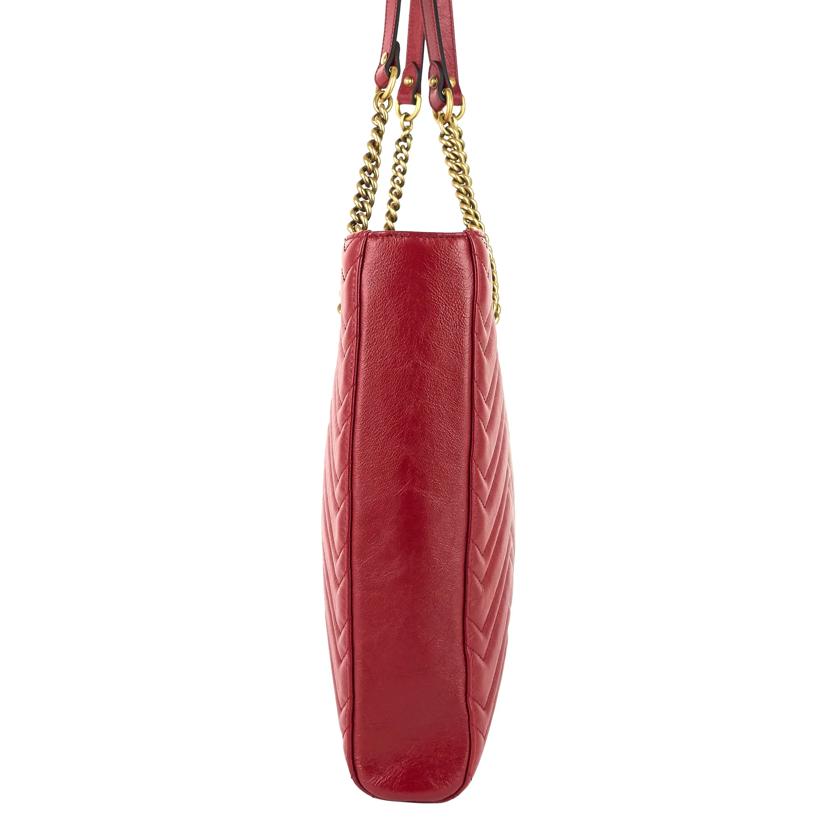 GG Marmont Medium Matelass Leather Tote Bag