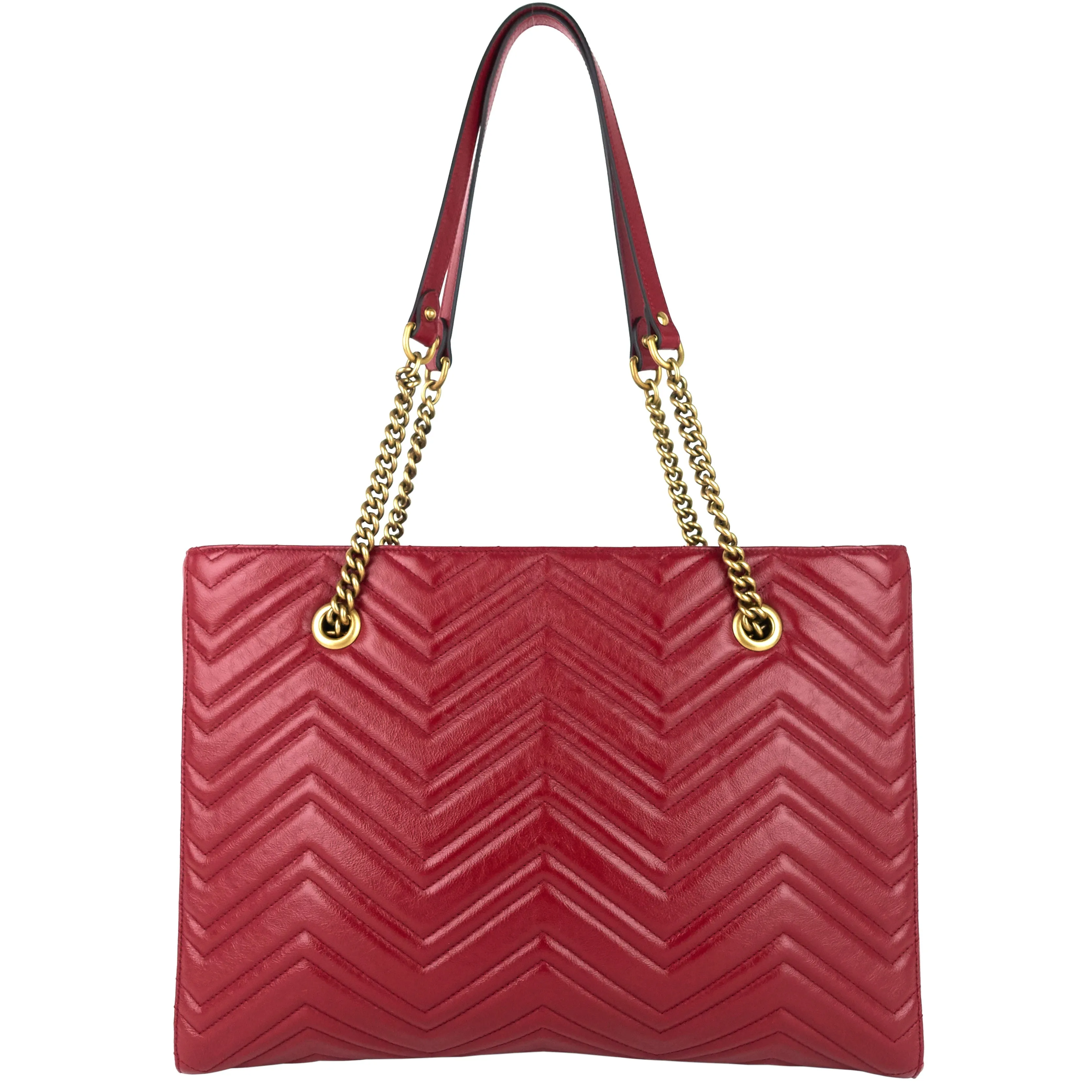 GG Marmont Medium Matelass Leather Tote Bag