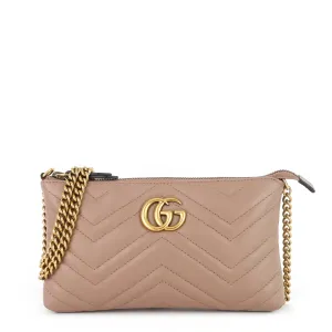 GG Marmont Mini Calfskin Bag