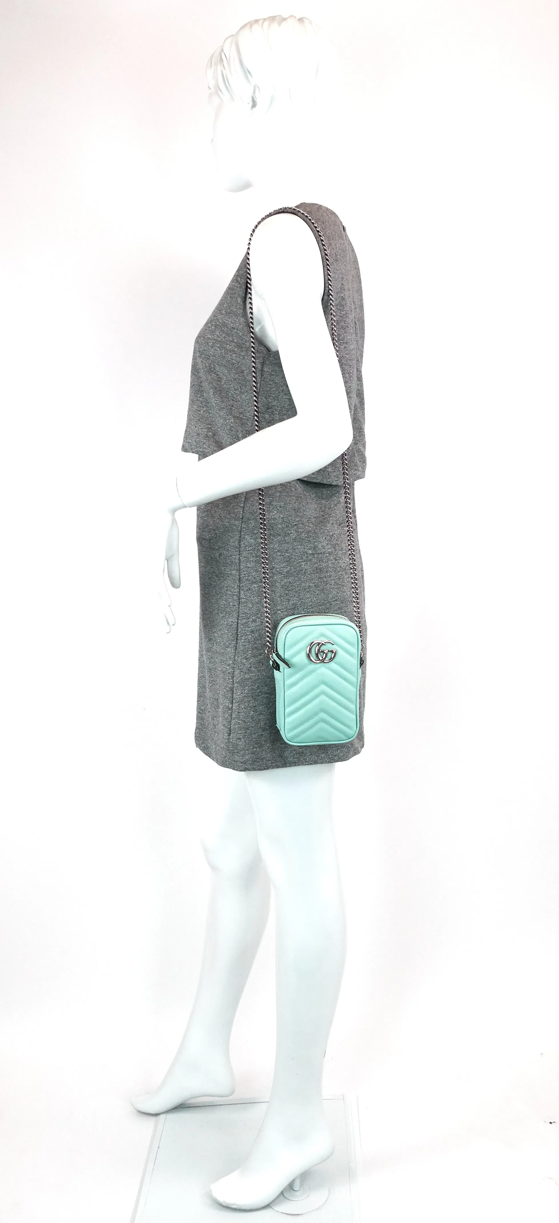 GG Marmont Mini Calfskin Bag