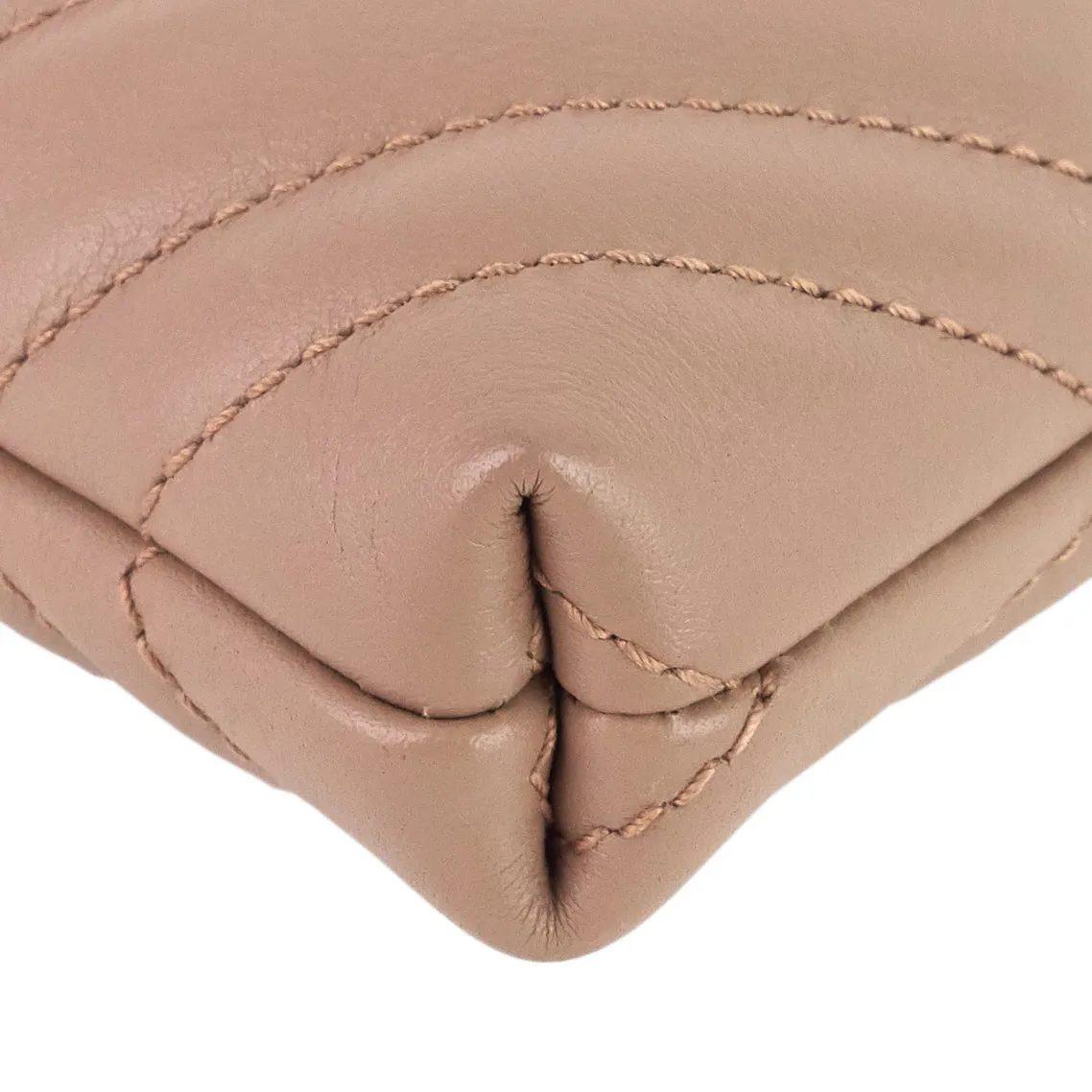 GG Marmont Mini Calfskin Leather Bag