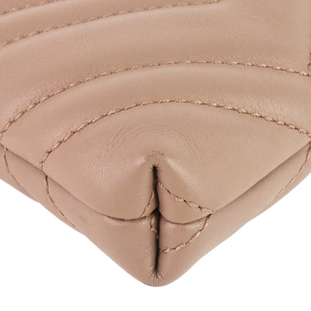 GG Marmont Mini Calfskin Leather Bag