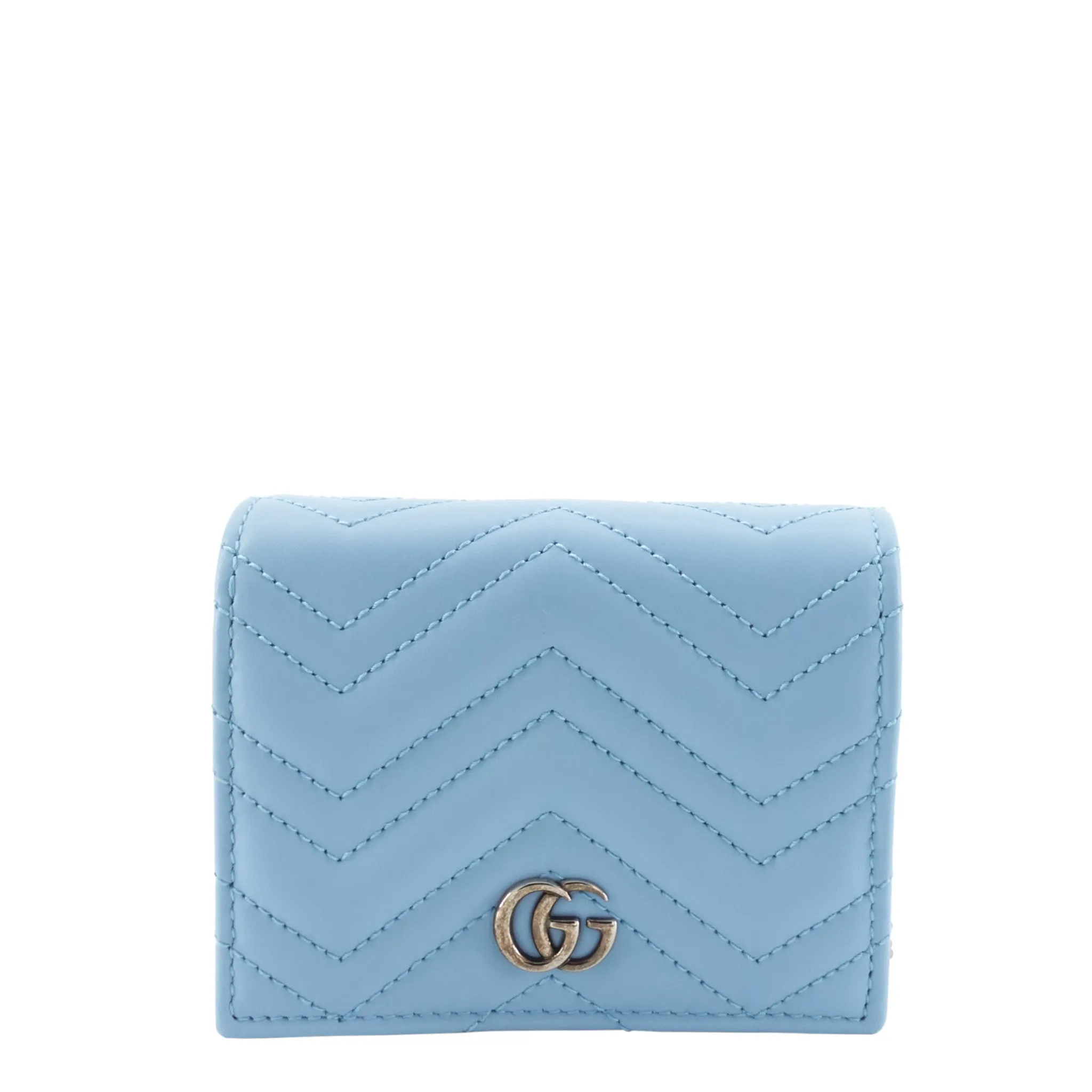 GG Marmont Mini Matelasse Wallet on Chain