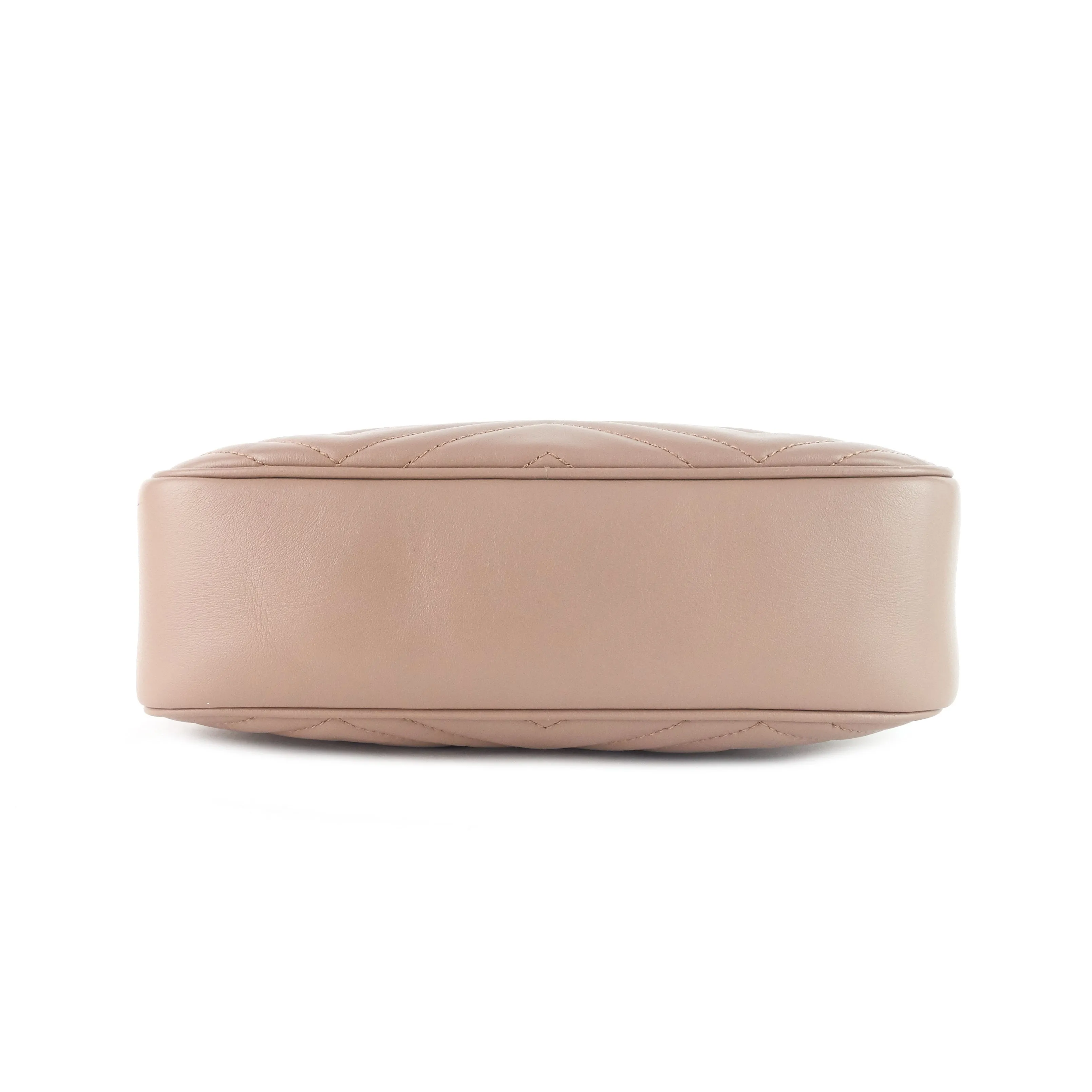 GG Marmont Small Matelass Calfskin Camera Bag