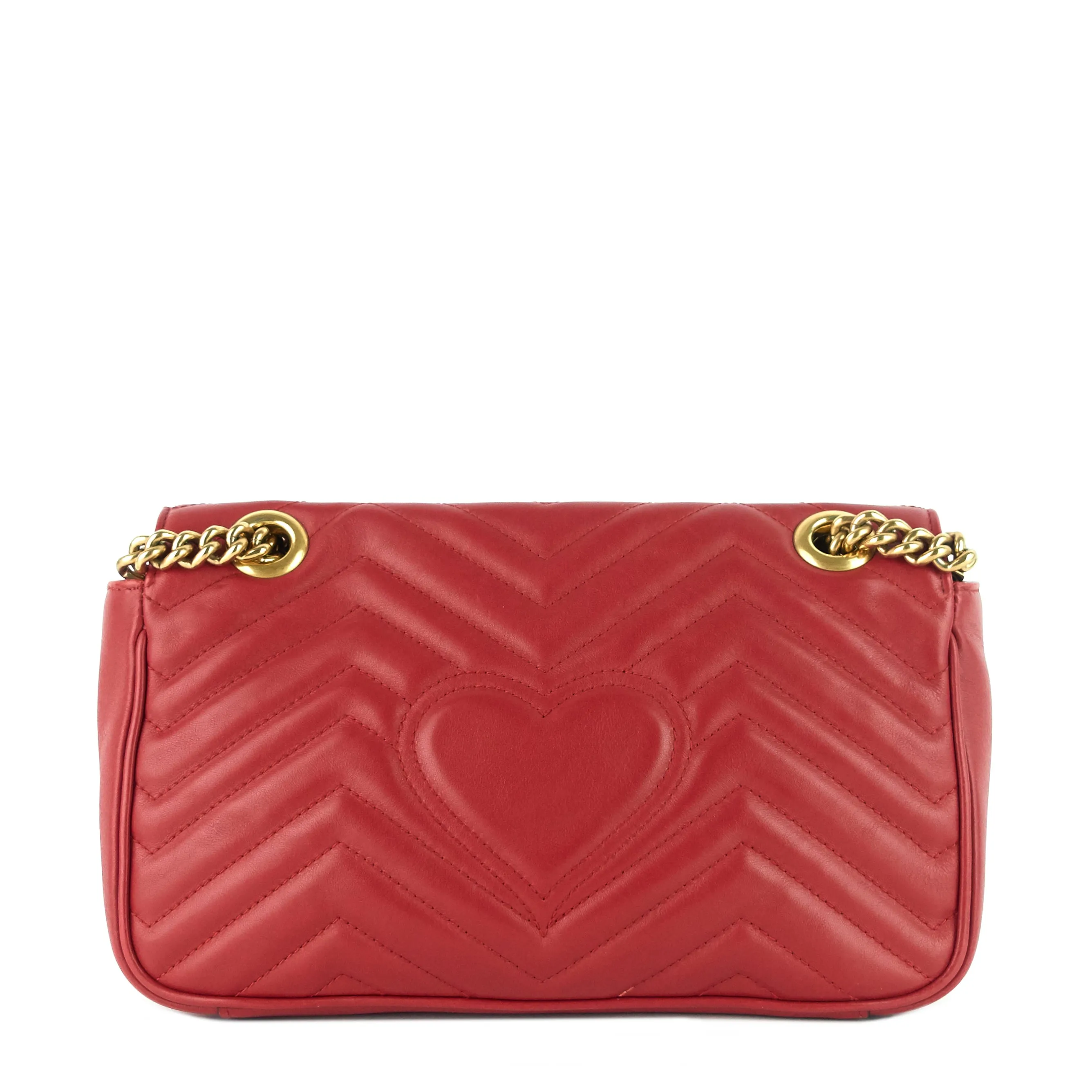 GG Marmont Small Matelass Calfskin Leather Shoulder Bag