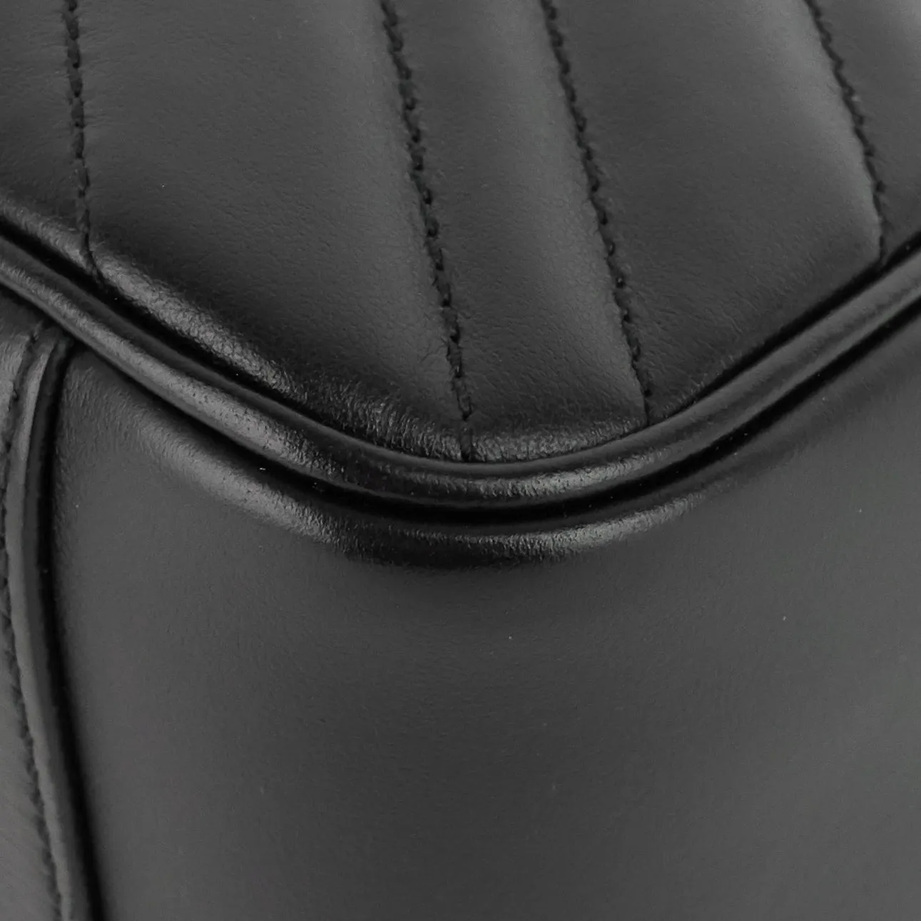 GG Marmont Small Matelass Calfskin Top Handle Shoulder Bag