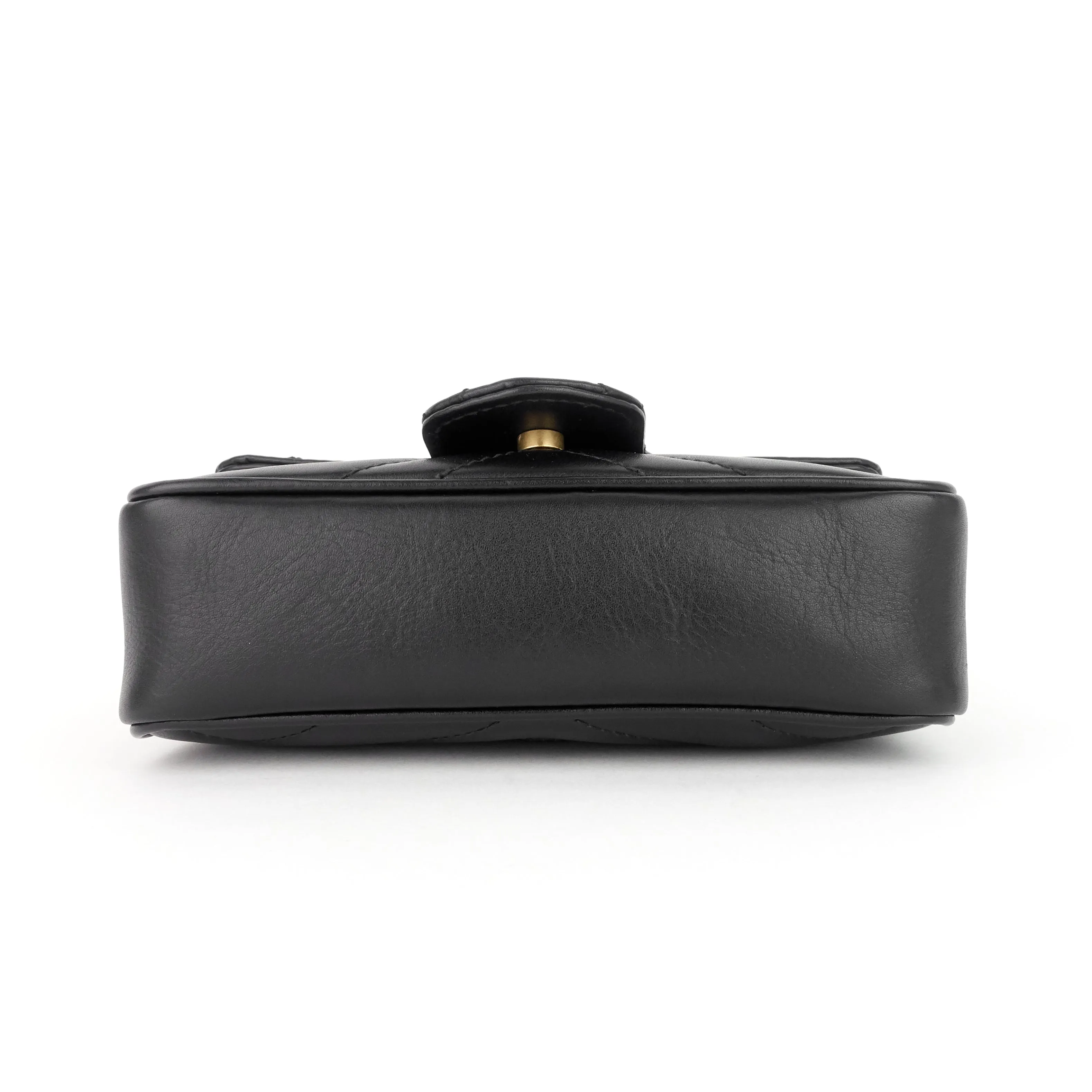 GG Marmont Super Mini Matelass Leather Bag