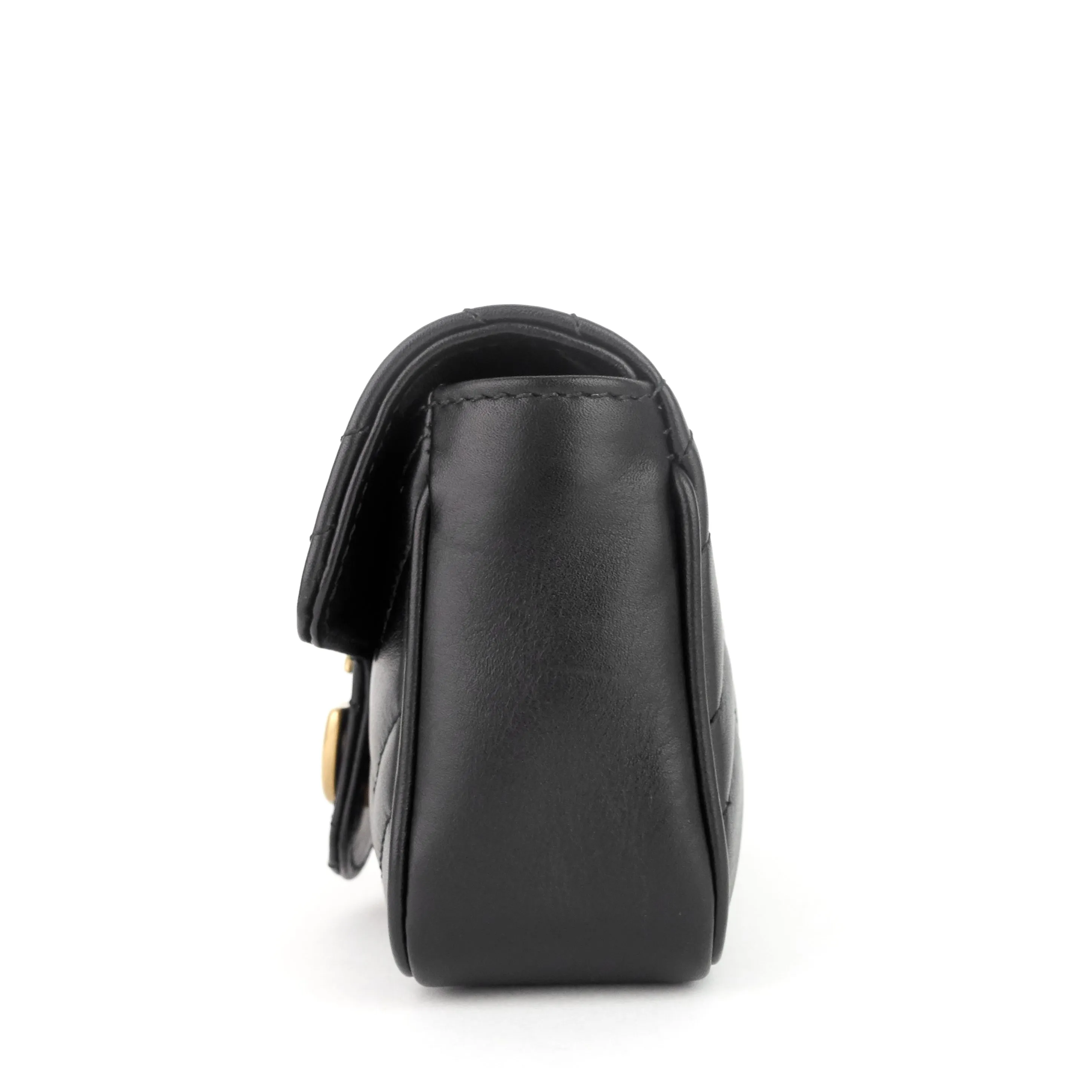 GG Marmont Super Mini Matelass Leather Bag