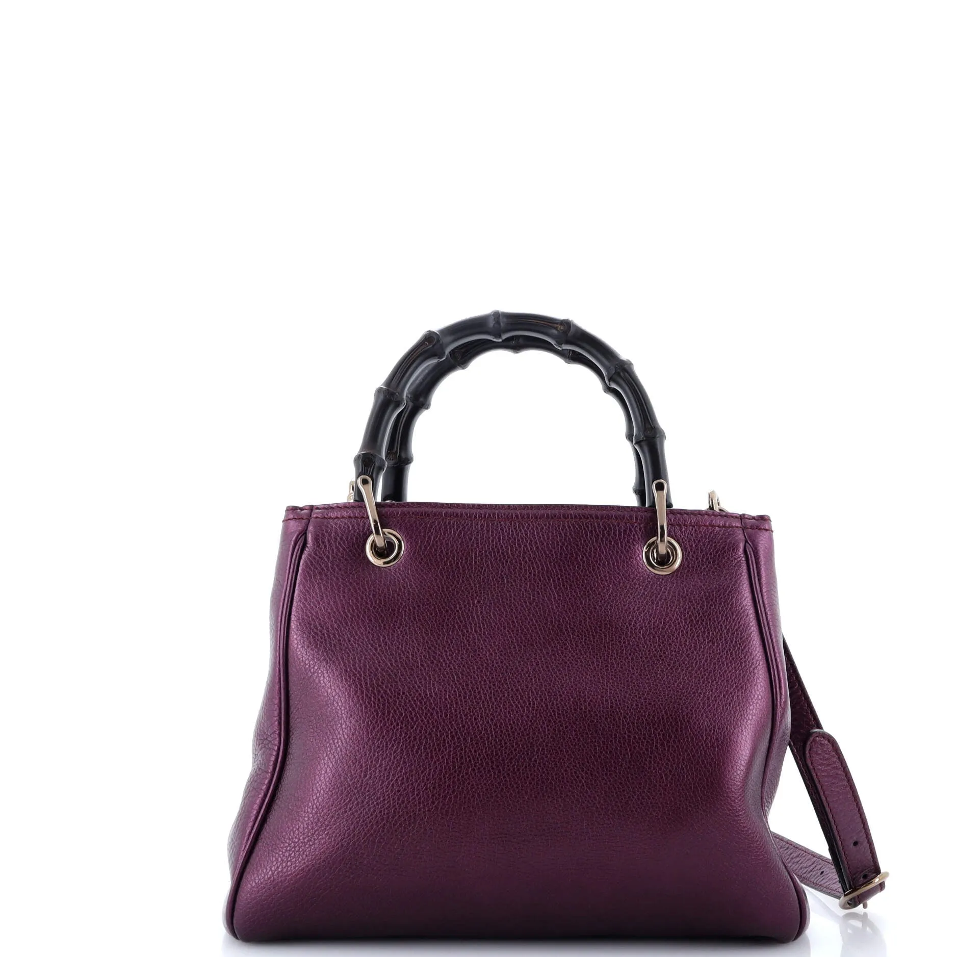 Gucci Bamboo Shopper Tote Leather Small