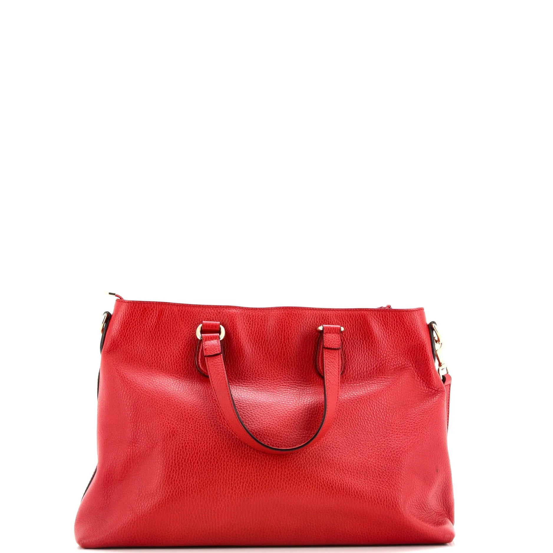 Gucci Bamboo Tassel Convertible Zip Tote