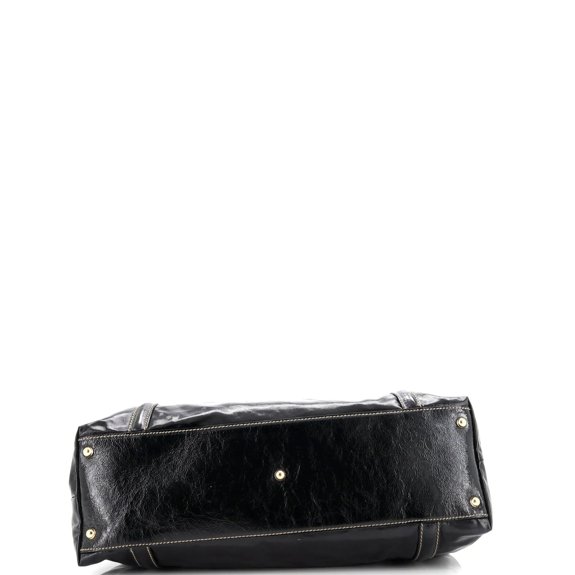 Gucci Britt Web Tote Dialux Coated