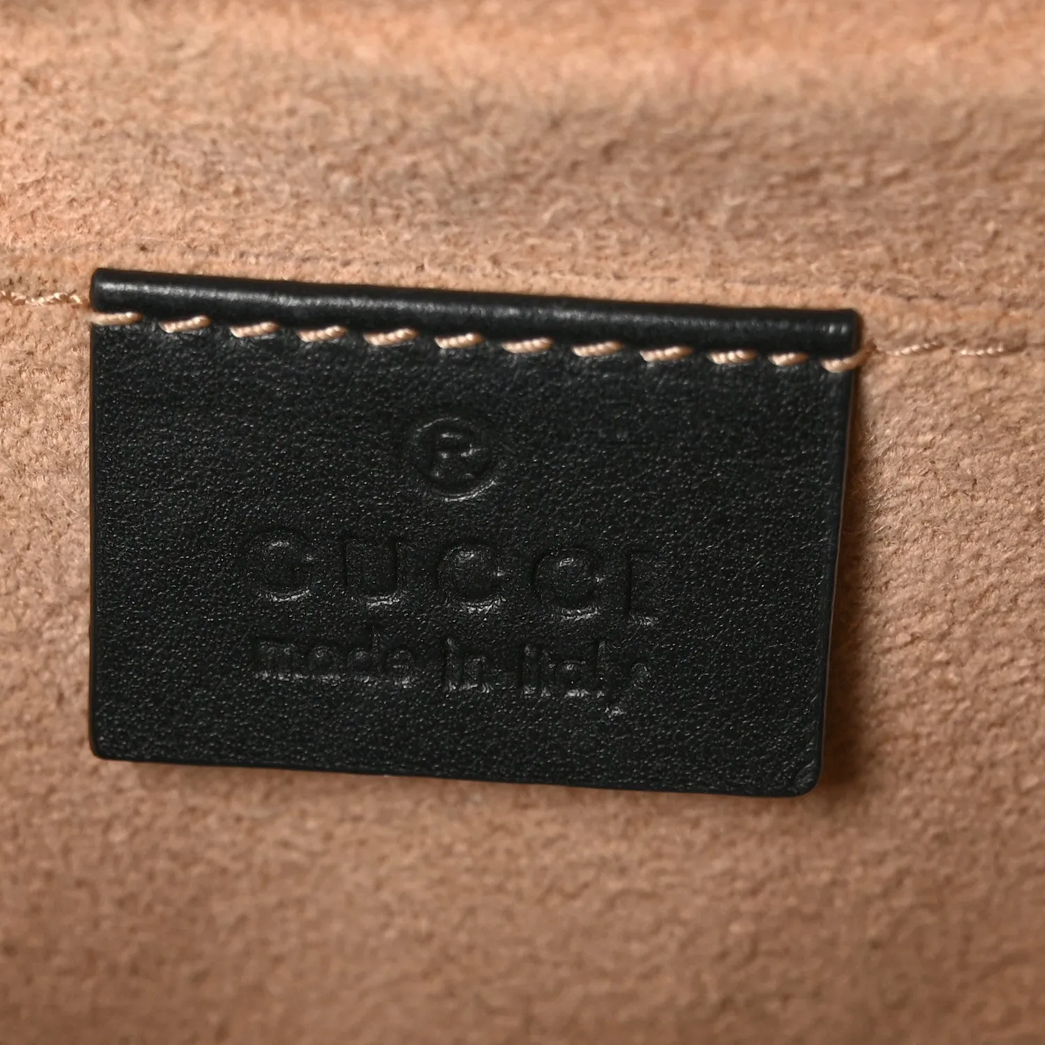 Gucci Calfskin Gg Supreme Small Padlock