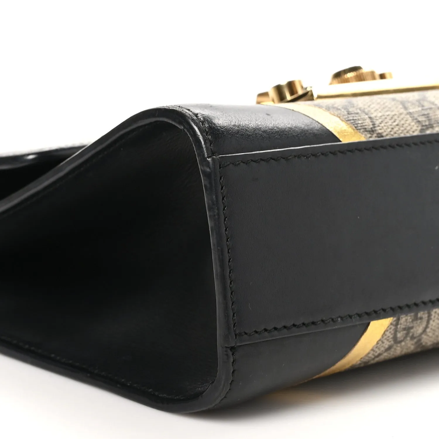 Gucci Calfskin Gg Supreme Small Padlock