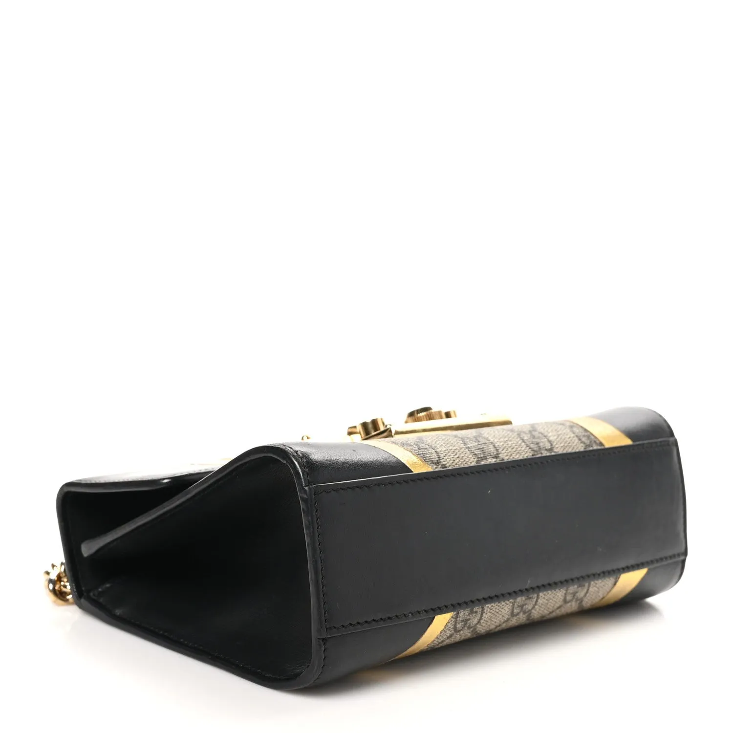 Gucci Calfskin Gg Supreme Small Padlock