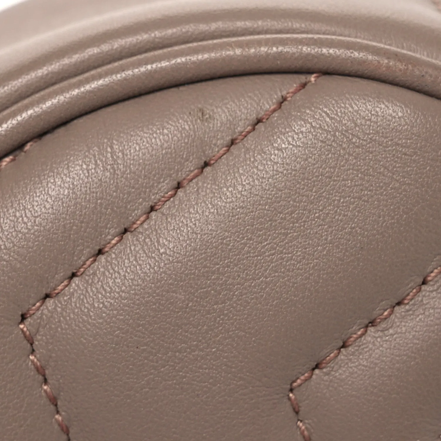 Gucci Calfskin Matelasse Gg Marmont Belt
